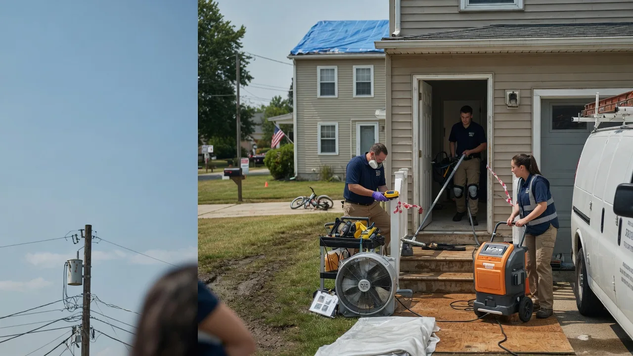 Water Damage Repair in Coffeeville, AL near me